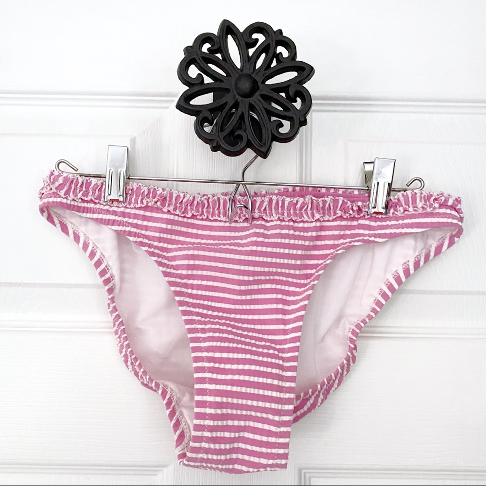 J. Crew Seersucker Bikini Bottom